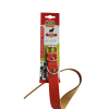 Riga collier cuir 18mm 37 rouge