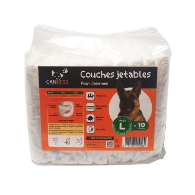 Canijess Couches jetables 10 Unites