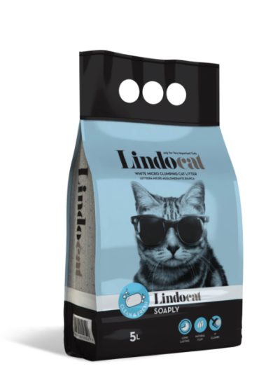 LITIERE PRESTIGE (savon de marseille) COMPACT 5L - LINDOCAT