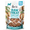 Brit Raw Treat Peau & Poil. Friandise et garniture lyophilisée. Poisson & Poulet, 40 g