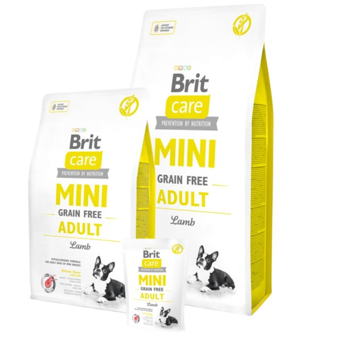 Brit Care Mini Grain Free Adulte Agneau 2 kg