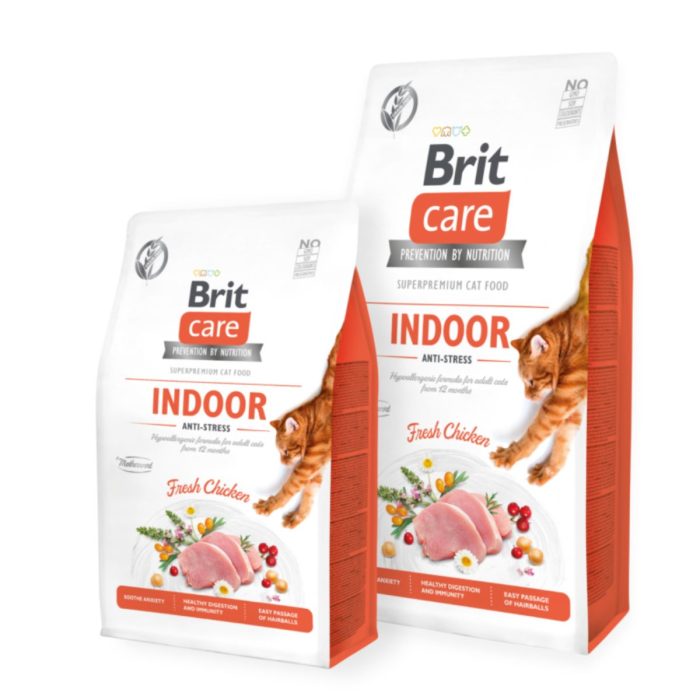 Brit Care Cat Grain-Free Indoor Anti-stress 2 kg