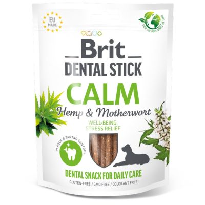 Brit Dental Stick Calme au Chanvre & Millepertuis 7 pièces