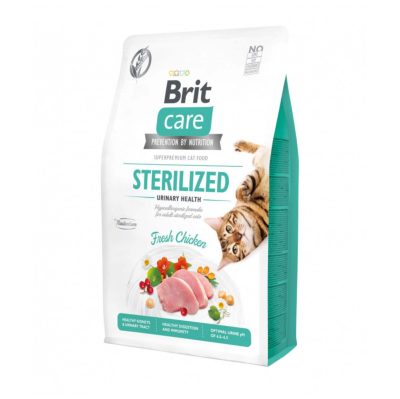 Croquettes Brit Care Sans Cereales Sterilized Urinary Health 400 g