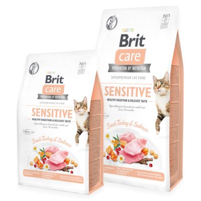 Brit care Sensitive Healthy Digestion Grain-Free Chat 400 g