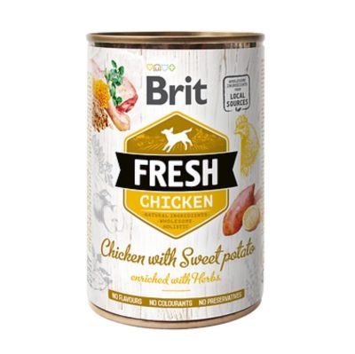 Brit Fresh Poulet avec Patate Douce 400 g
