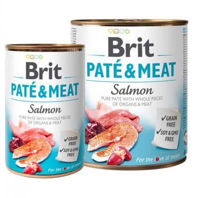 Brit Paté & Viande Saumon 400 g