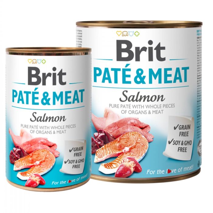 Brit Paté & Viande Saumon 400 g