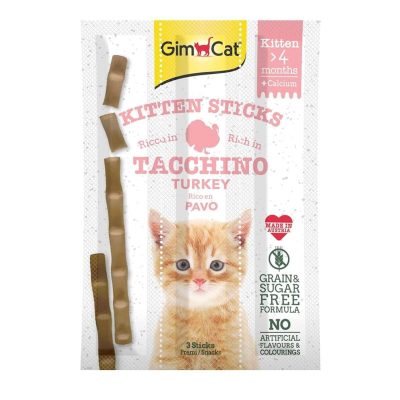 Gimcat Kitten Stick Turkey & Calcium