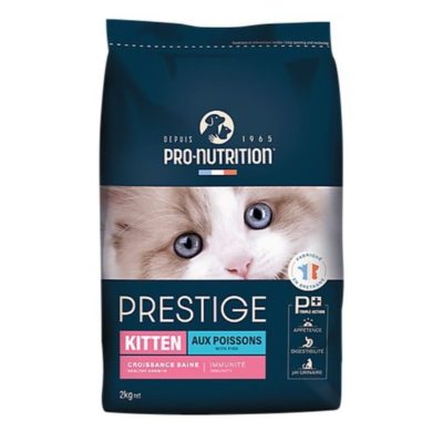 Pro-nutrition Prestige - Kitten aux Poissons pour Chatons - 2Kg