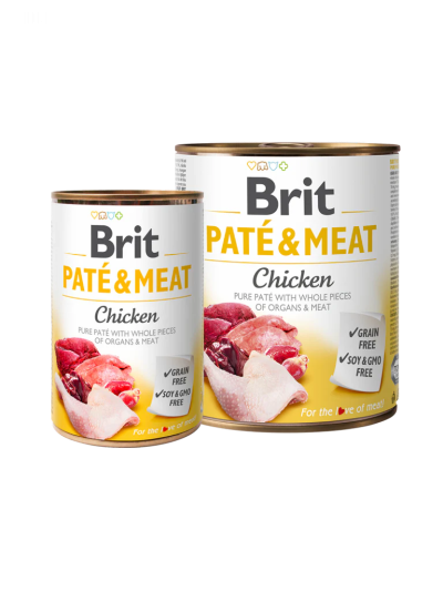 Brit pâté & viande poulet 400 g