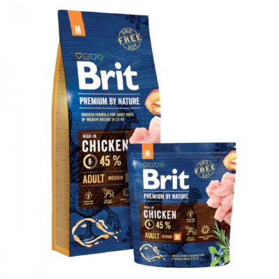 Brit Premium by Nature Adulte M 15 kg