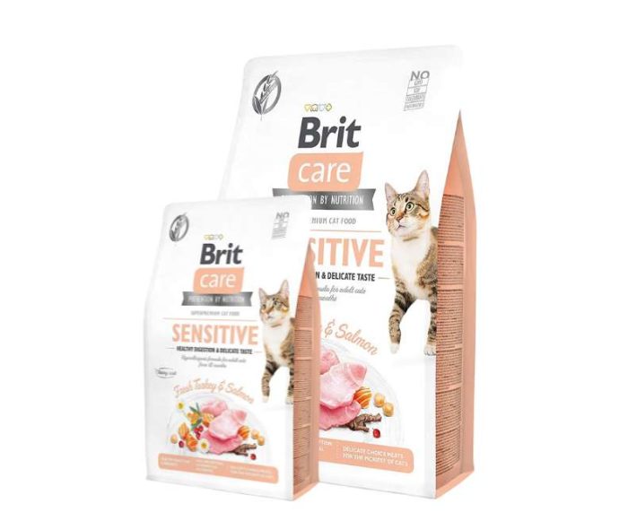 Brit Care Chat Sans Céréales Stérilisé Sensible 400 g | animalmarket.ma