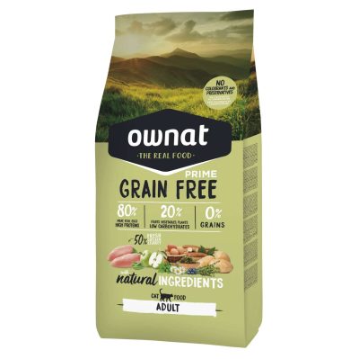Ownat Grain Free Prime Adult pour chats
