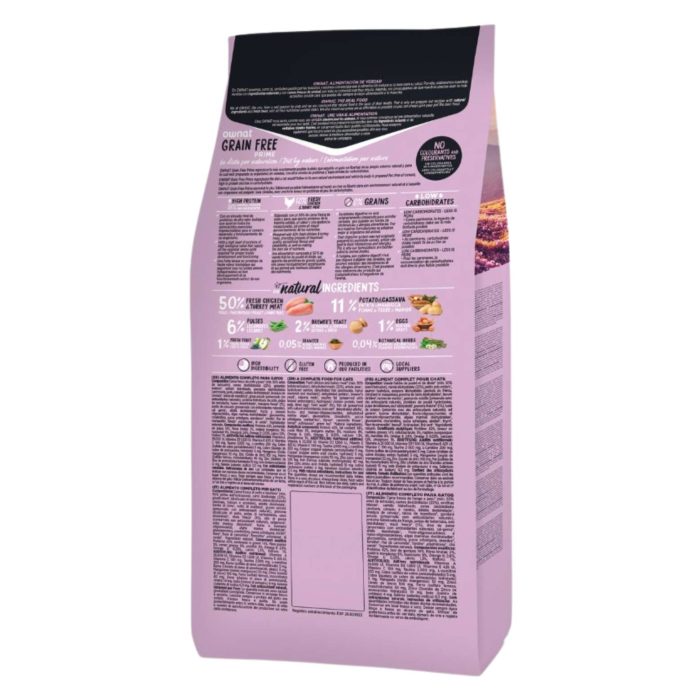 Ownat Grain Free Prime Sterilized pour chat