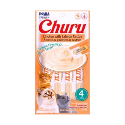 churu chiken et saumon