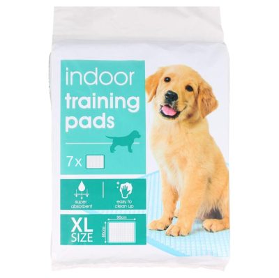 Tapis absorbants pour chiens 7 pcs 60x90 cm