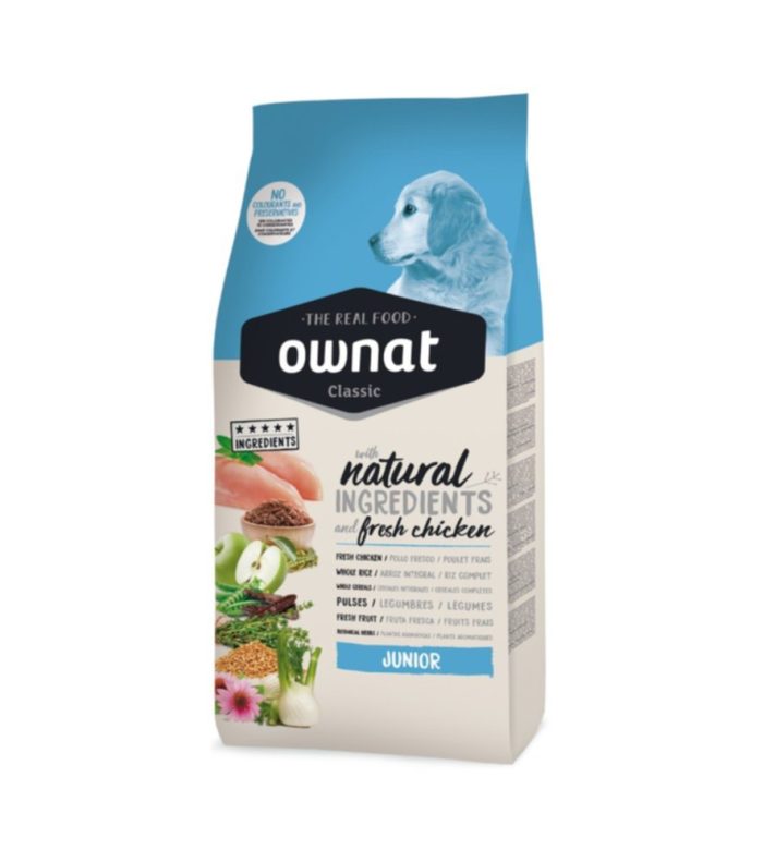 Ownat Chien Classic Junior poulet 12 kg