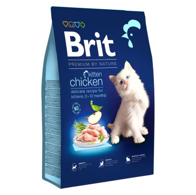 Brit Premium By Nature au Poulet pour Chaton 1.5kg