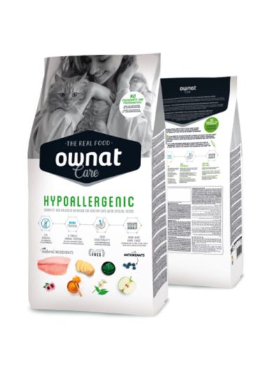 Ownat Care Hypoallergenic Chat 3kg