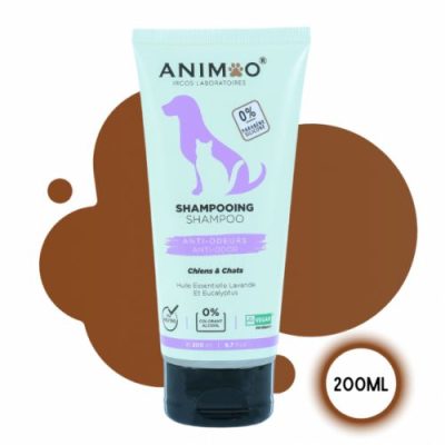 SHAMPOING POUR CHIEN ET CHAT ANTI-ODEURS - ANIMOO