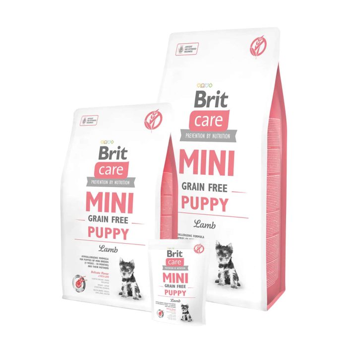 Brit Care Dog Grain Free Puppy Mini Lamb 2kg
