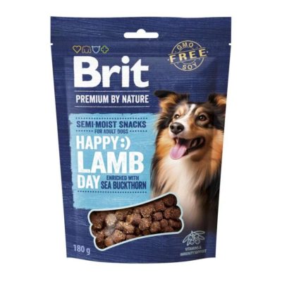 Brit Premium by Nature Dog Semi-humide Snacks Agneau à l’argousier 180g