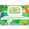 Lingettes Leopet humides pour chiens et chats Aloe et protéines de la soie  40 pcs.