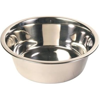 gamelle en inox grand format pour chien.