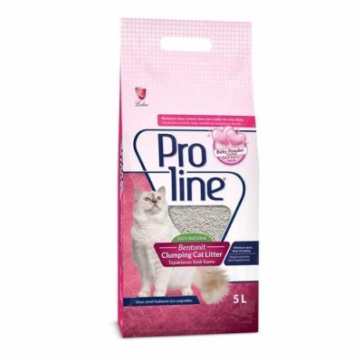 Litière Proline agglomérante ultra absorbante et parfumée anti-odeurs 5L pour chat
