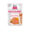Brit Care Cat Aliment Humide Chat Pouch SAVORY SALMON 85 G