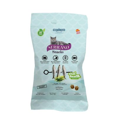 Snacks Serrano pour chats Sardine Oral Care 50g