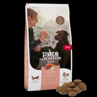 MERA Pure Sensitive, adulte chien au saumon et riz 4kg