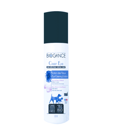 Lotion nettoyante yeux chat Clean Eye Biogance spray  100mL
