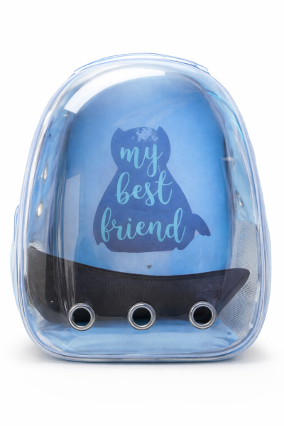 Sac à dos de transport pour chat Sac à bulles transparent Capsule spatiale Transporteur pour animaux de compagnie Respirant Sac à dos de randonnée pour chien pour petits chiens chats Fournitures de voyage