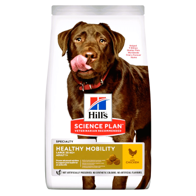 HILL'S SCIENCE PLAN Aliment Sec Chien Large Breed Adult Healthy Mobility Poulet 14 Kg