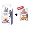 Brit Care sterilized weight control 2 kg + Brit Care Sterilized Gravy Offert