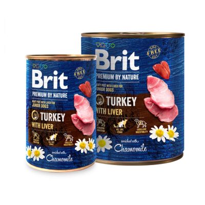 Brit Premium by Nature Dinde au foie 400 g