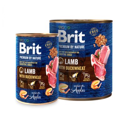 Brit Premium by Nature Lamb with Buckwheat 400 g