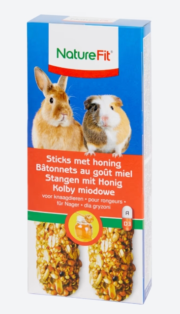 Bâtonnets pour rongeurs Nature Fit 2 pièces 112 g.
