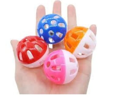 Balle de jeu pour chat avec une clochette à l'intérieur