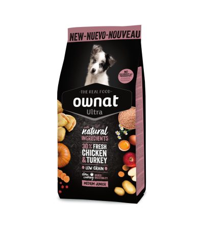 Ownat Ultra medium Junior (Chien) 12kg