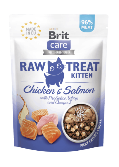 Brit RAW Gâterie Chat Chaton 40g