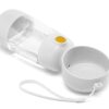 Bouteille D’eau 2 En 1 LeoPet Happytravel – Blanc/verte