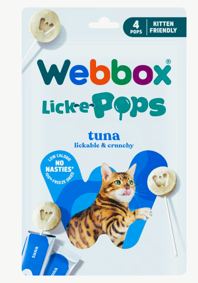 Webbox 4 Cat Lick -e- Pops Thon 5.6g