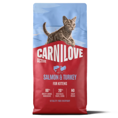 Carnilove Salmon & Turkey for kittens cats healthy growth 2kg /grain free