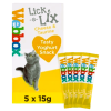 Webbox Cheese & Taurine Lick-E-Lix Gâteries pour chats (paquet de 5)