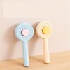 Brosse dépilatoire pour animaux de compagnie, autonettoyant pour chiens et chats avec dents de massage