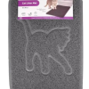 Tapis litière pour chat Rosie gris 35 x 48 cm