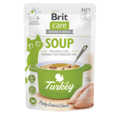 Brit Care Cat Soup Turkey (soupe à la dinde pour chat) 75g
